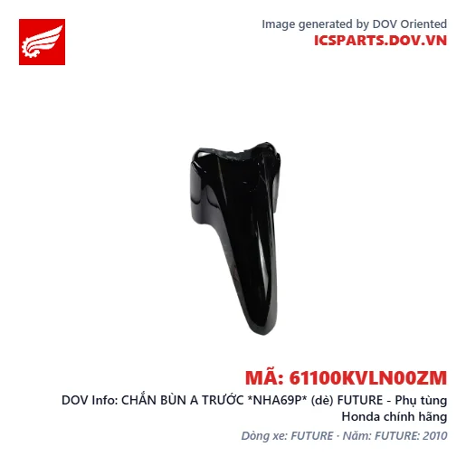 CHẮN BÙN A TRƯỚC *NHA69P* (dè) FUTURE - Phụ tùng Honda chính hãng