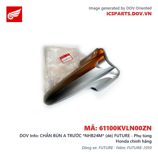 CHẮN BÙN A TRƯỚC *NHB24M* (dè) FUTURE - Phụ tùng Honda chính hãng
