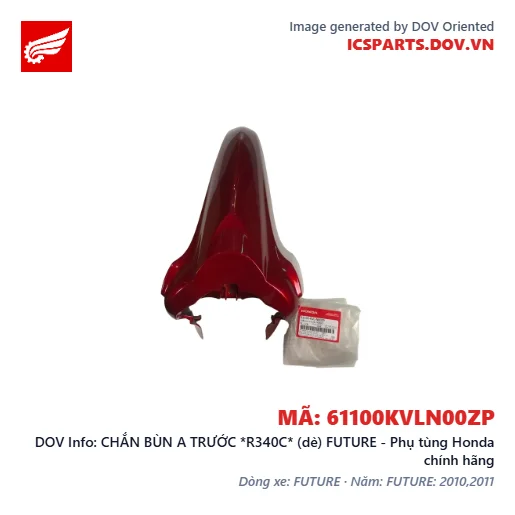 CHẮN BÙN A TRƯỚC *R340C* (dè) FUTURE - Phụ tùng Honda chính hãng