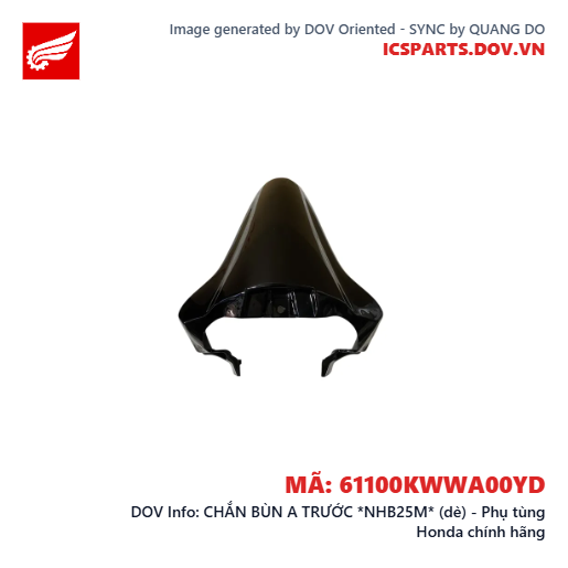 CHẮN BÙN A TRƯỚC *NHB25M* (dè) - Phụ tùng Honda chính hãng