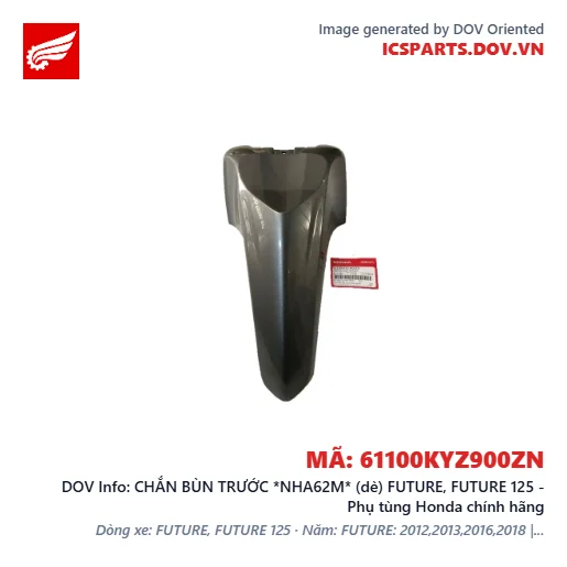 CHẮN BÙN TRƯỚC *NHA62M* (dè) FUTURE, FUTURE 125 - Phụ tùng Honda chính hãng