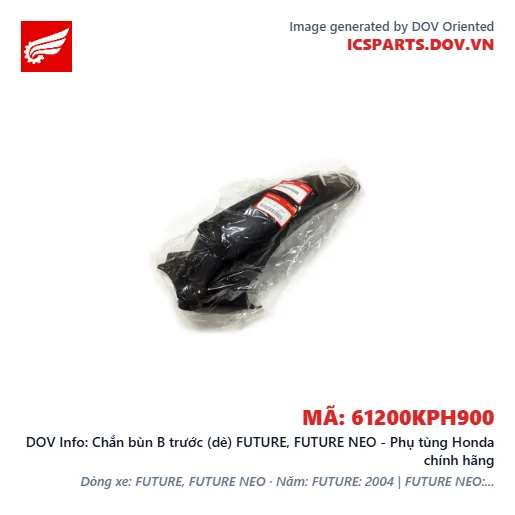 Chắn bùn B trước (dè) FUTURE, FUTURE NEO - Phụ tùng Honda chính hãng