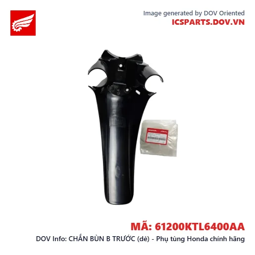 CHẮN BÙN B TRƯỚC (dè) - Phụ tùng Honda chính hãng