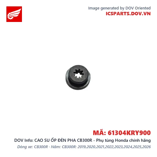 CAO SU ỐP ĐÈN PHA CB300R - Phụ tùng Honda chính hãng