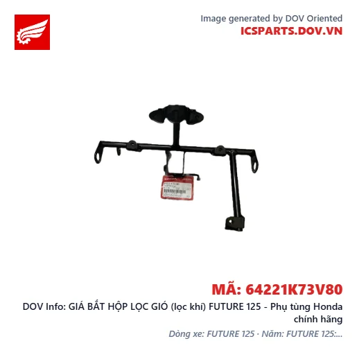 GIÁ BẮT HỘP LỌC GIÓ (lọc khí) FUTURE 125 - Phụ tùng Honda chính hãng