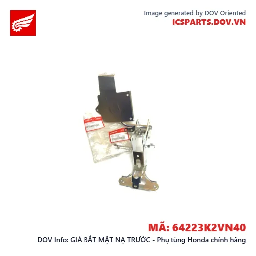 GIÁ BẮT MẶT NẠ TRƯỚC - Phụ tùng Honda chính hãng