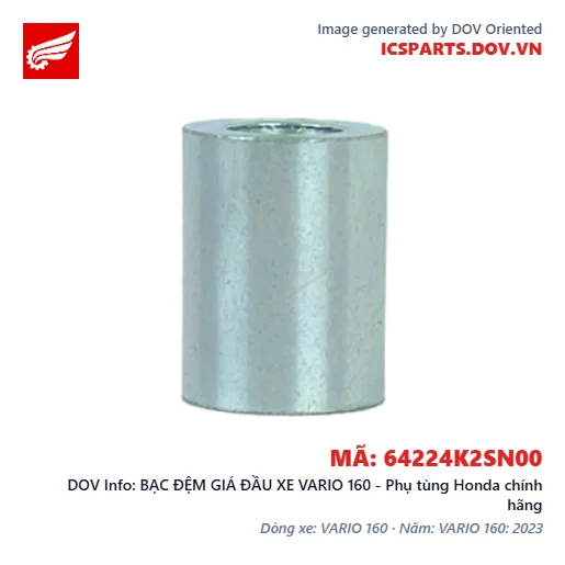 BẠC ĐỆM GIÁ ĐẦU XE VARIO 160 - Phụ tùng Honda chính hãng