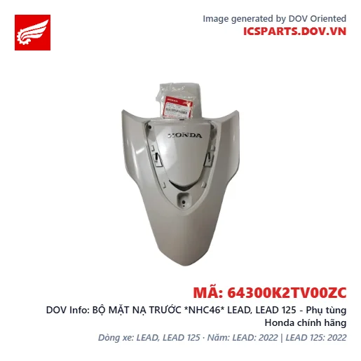 BỘ MẶT NẠ TRƯỚC *NHC46* LEAD, LEAD 125 - Phụ tùng Honda chính hãng