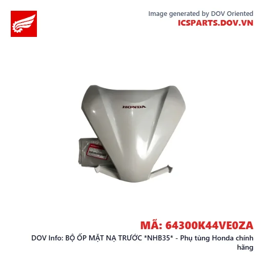 BỘ ỐP MẶT NẠ TRƯỚC *NHB35* - Phụ tùng Honda chính hãng