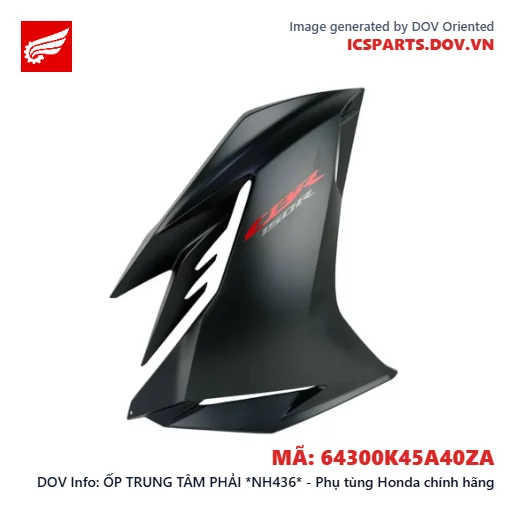 ỐP TRUNG TÂM PHẢI *NH436* - Phụ tùng Honda chính hãng