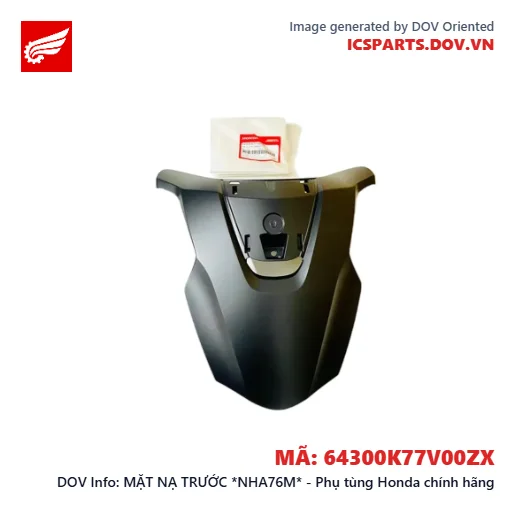 MẶT NẠ TRƯỚC *NHA76M* - Phụ tùng Honda chính hãng