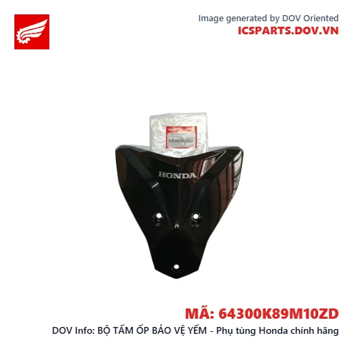 BỘ TẤM ỐP BẢO VỆ YẾM - Phụ tùng Honda chính hãng