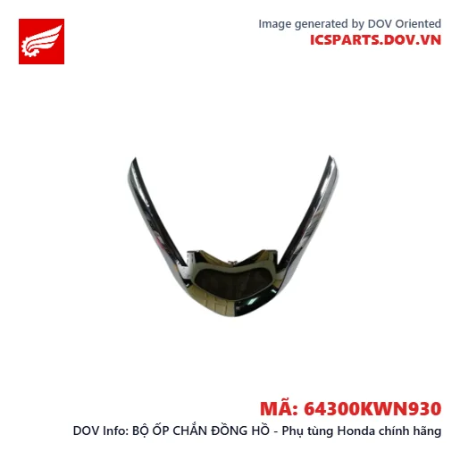 BỘ ỐP CHẮN ĐỒNG HỒ - Phụ tùng Honda chính hãng