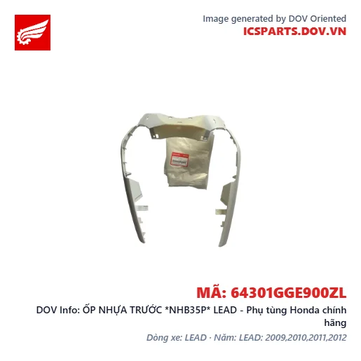 ỐP NHỰA TRƯỚC *NHB35P* LEAD - Phụ tùng Honda chính hãng