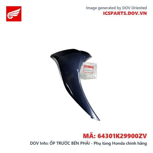 ỐP TRƯỚC BÊN PHẢI - Phụ tùng Honda chính hãng