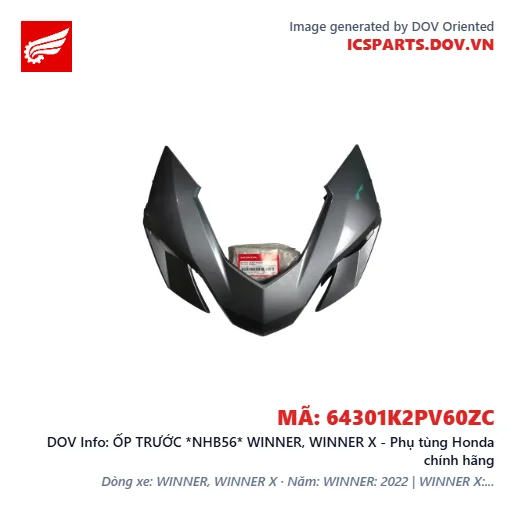 ỐP TRƯỚC *NHB56* WINNER, WINNER X - Phụ tùng Honda chính hãng