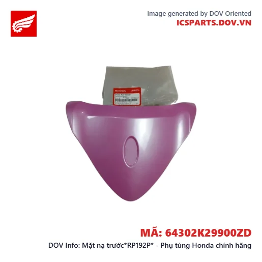 Mặt nạ trước*RP192P* - Phụ tùng Honda chính hãng