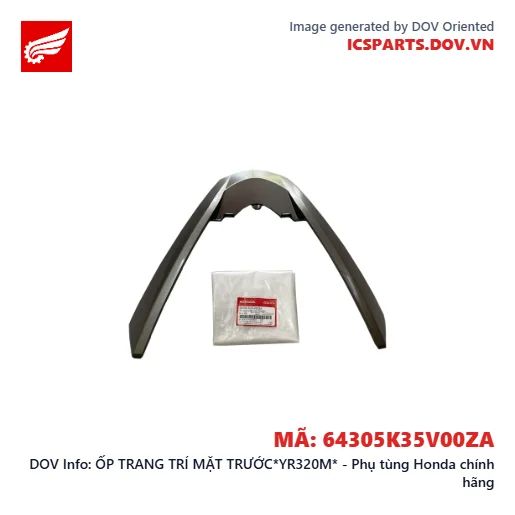 ỐP TRANG TRÍ MẶT TRƯỚC*YR320M* - Phụ tùng Honda chính hãng