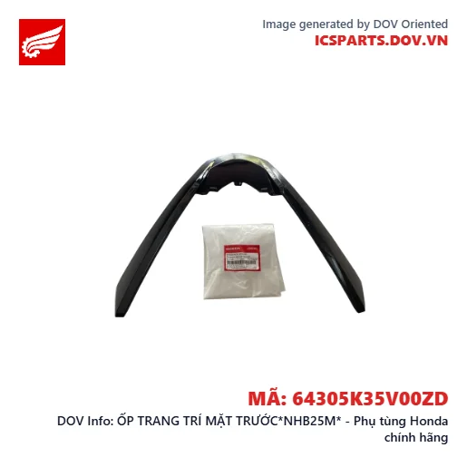 ỐP TRANG TRÍ MẶT TRƯỚC*NHB25M* - Phụ tùng Honda chính hãng