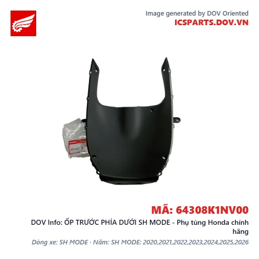 ỐP TRƯỚC PHÍA DƯỚI SH MODE - Phụ tùng Honda chính hãng