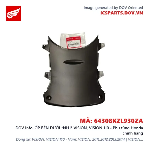 ỐP BÊN DƯỚI *NH1* VISION, VISION 110 - Phụ tùng Honda chính hãng