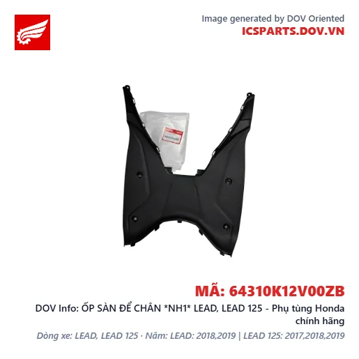 ỐP SÀN ĐỂ CHÂN *NH1* LEAD, LEAD 125 - Phụ tùng Honda chính hãng