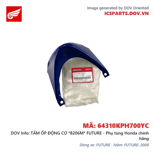 TẤM ỐP ĐỘNG CƠ *B206M* FUTURE - Phụ tùng Honda chính hãng