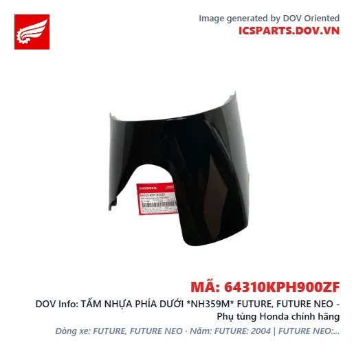 TẤM NHỰA PHÍA DƯỚI *NH359M* FUTURE, FUTURE NEO - Phụ tùng Honda chính hãng