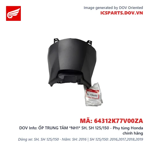 ỐP TRUNG TÂM *NH1* SH, SH 125/150 - Phụ tùng Honda chính hãng