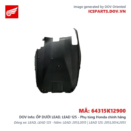 ỐP DƯỚI LEAD, LEAD 125 - Phụ tùng Honda chính hãng