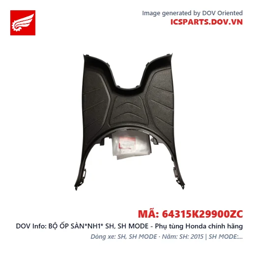 BỘ ỐP SÀN*NH1* SH, SH MODE - Phụ tùng Honda chính hãng