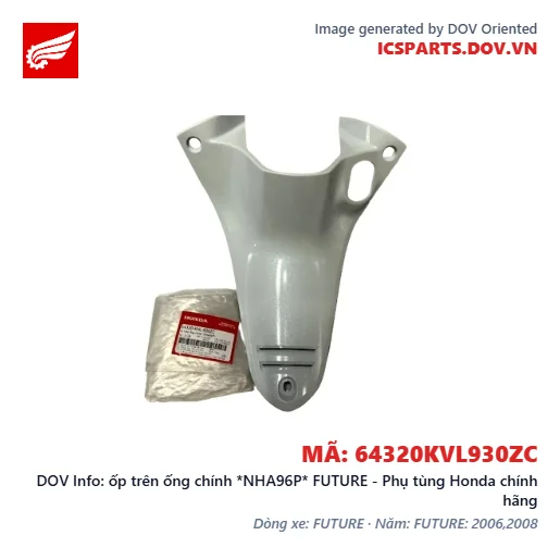 ốp trên ống chính *NHA96P* FUTURE - Phụ tùng Honda chính hãng