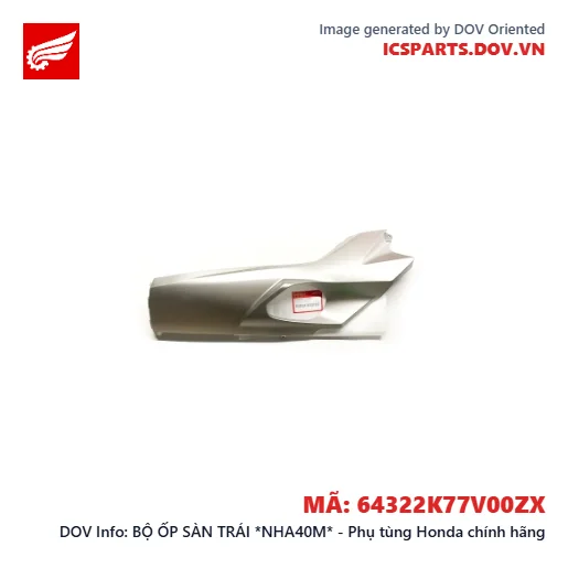 BỘ ỐP SÀN TRÁI *NHA40M* - Phụ tùng Honda chính hãng