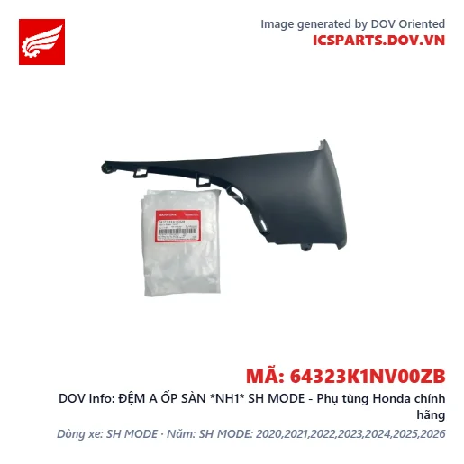ĐỆM A ỐP SÀN *NH1* SH MODE - Phụ tùng Honda chính hãng