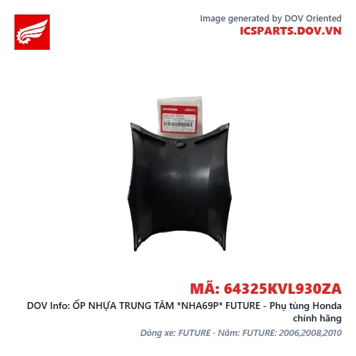 ỐP NHỰA TRUNG TÂM *NHA69P* FUTURE - Phụ tùng Honda chính hãng