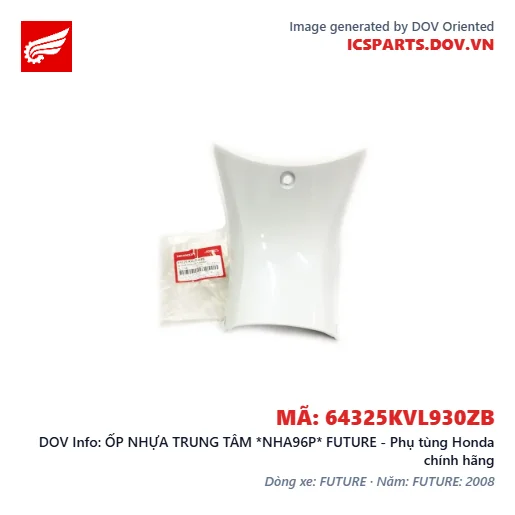 ỐP NHỰA TRUNG TÂM *NHA96P* FUTURE - Phụ tùng Honda chính hãng