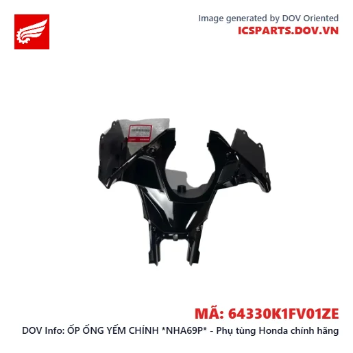 ỐP ỐNG YẾM CHÍNH *NHA69P* - Phụ tùng Honda chính hãng