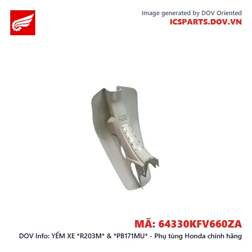 YẾM XE *R203M* & *PB171MU* - Phụ tùng Honda chính hãng