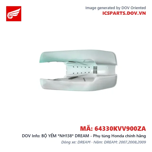 BỘ YẾM *NH138* DREAM - Phụ tùng Honda chính hãng