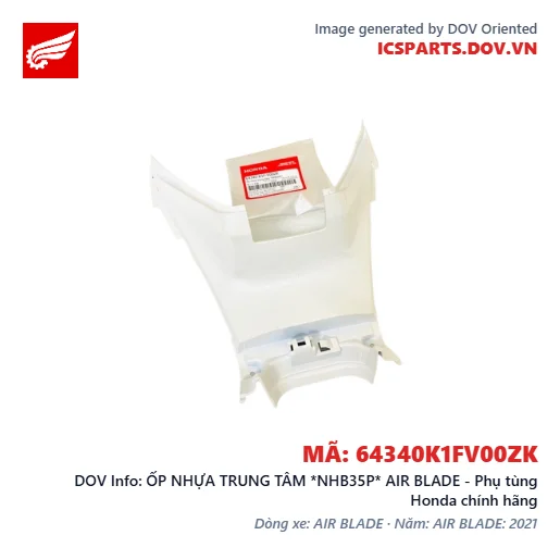 ỐP NHỰA TRUNG TÂM *NHB35P* AIR BLADE - Phụ tùng Honda chính hãng