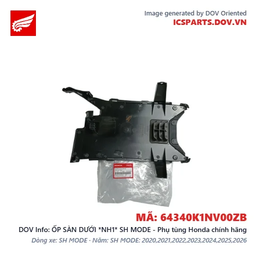 ỐP SÀN DƯỚI *NH1* SH MODE - Phụ tùng Honda chính hãng