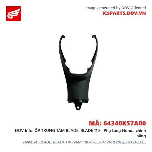 ỐP TRUNG TÂM BLADE, BLADE 110 - Phụ tùng Honda chính hãng