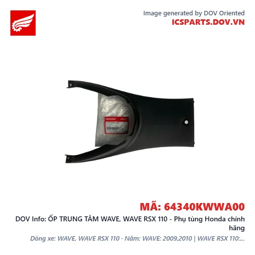 ỐP TRUNG TÂM WAVE, WAVE RSX 110 - Phụ tùng Honda chính hãng