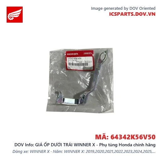 GIÁ ỐP DƯỚI TRÁI WINNER X - Phụ tùng Honda chính hãng