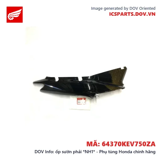 ốp sườn phải *NH1* - Phụ tùng Honda chính hãng