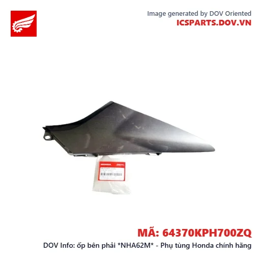 ốp bên phải *NHA62M* - Phụ tùng Honda chính hãng
