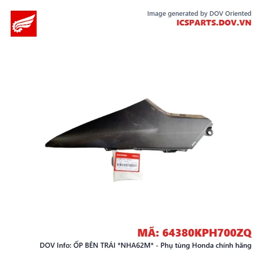 ỐP BÊN TRÁI *NHA62M* - Phụ tùng Honda chính hãng
