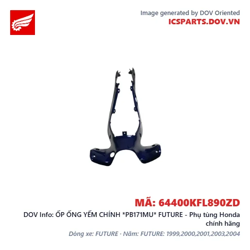 ỐP ỐNG YẾM CHÍNH *PB171MU* FUTURE - Phụ tùng Honda chính hãng