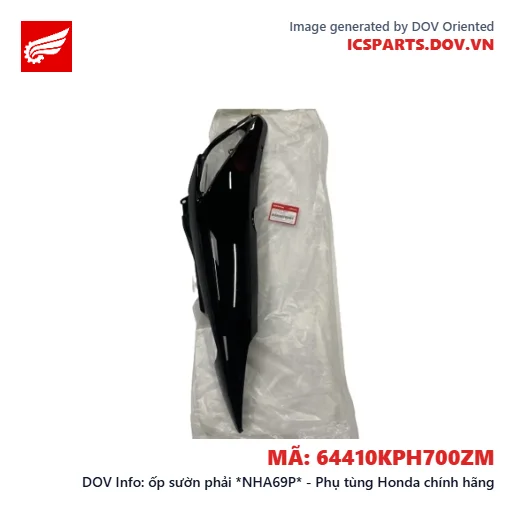 ốp sườn phải *NHA69P* - Phụ tùng Honda chính hãng