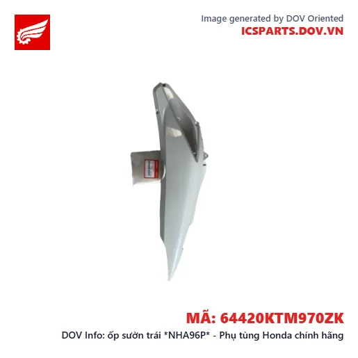 ốp sườn trái *NHA96P* - Phụ tùng Honda chính hãng